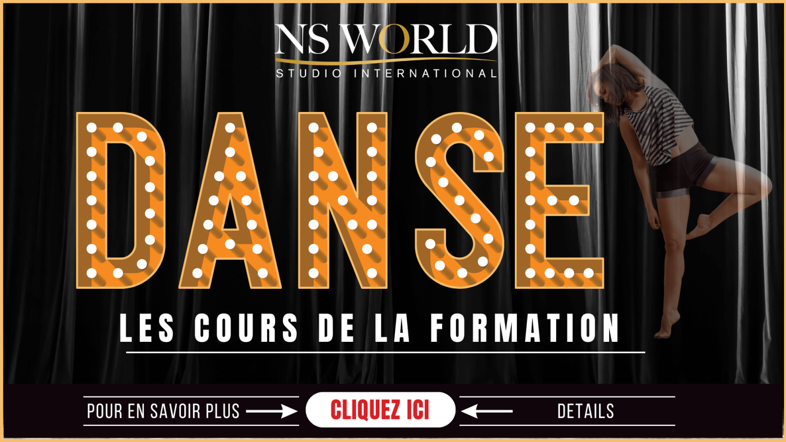 Ecole spécialisée dans l'enseignement de danse pour intégrer une comédie musicale Paris centre