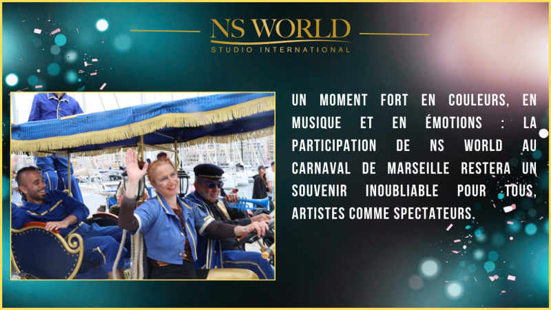 NS WORLD illumine le Carnaval de Marseille avec une parade spectaculaire