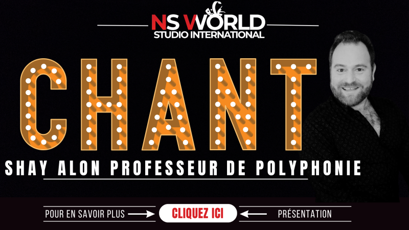 SHAY ALON, COURS DE POLYPHONIE, COURS DE CHANT ECOLE DE COMÉDIE MUSICALE, FORMATION CHANTEUR PRO