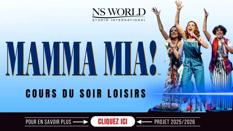 COURS DE COMEDIE MUSICALE LOISIRS A AIX EN PCE : MAMMA MIA SUR SCENE !