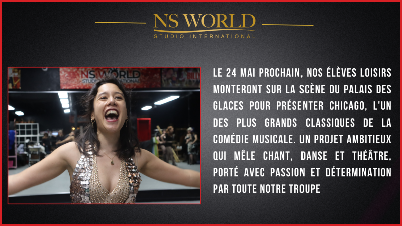 Chicago : Nos élèves loisirs prêts à faire vibrer le Palais des Glaces le 24 mai !