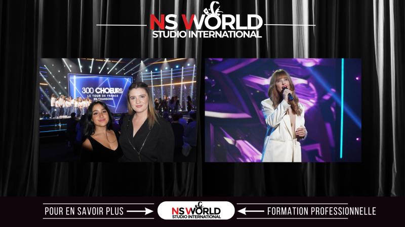 Emission les 300 choeurs, la formation pro Paris chante aux côtés d'artistes, Natasha St Pier, Ile de France, Tolbiac, porte Italie