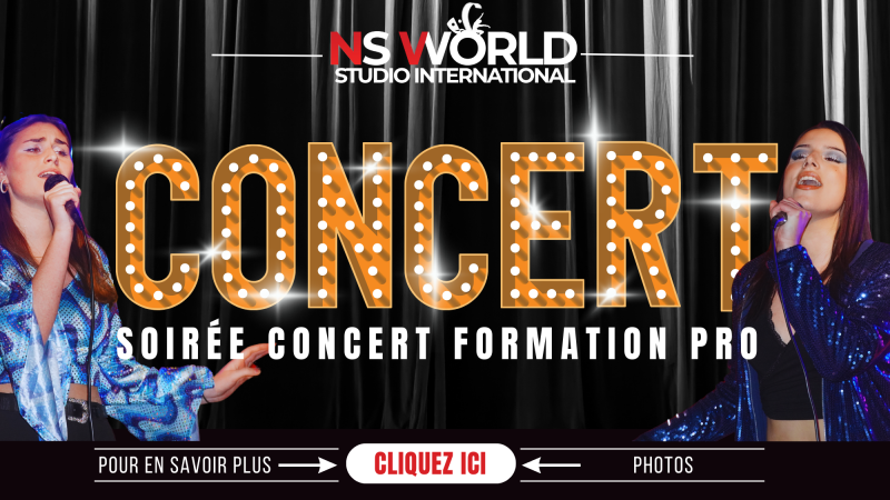 Un Concert Inoubliable des Élèves de l'École de Comédie Musicale NSWORLD au Livebar de Paris Bercy