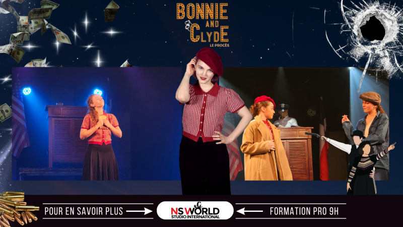 Plongez dans l'Épopée Envoûtante de 'Bonnie et Clyde, le Procès' : La Classe Professionnelle de NSWORLD rayonne à l'Apollo Théâtre