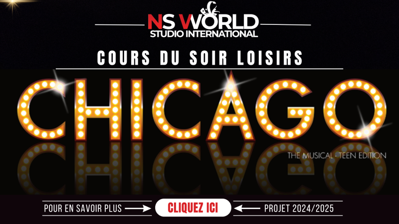 INSCRIPTIONS 2024: CHICAGO, COURS DE CHANT, DANSE, THÉÂTRE COMÉDIE MUSICALE