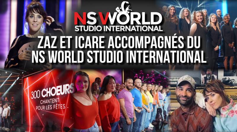 Les 300 choeurs, accompagner des stars de la chanson sur scène, formation pro Paris 75013