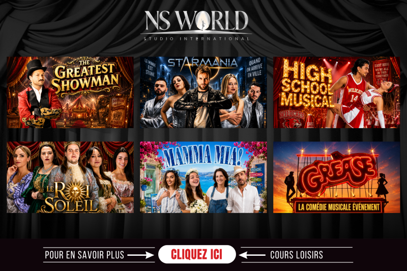 Cap sur le Mercredi Soir : Évadez-vous avec la Troupe Comédie Musicale Loisirs de NS World !