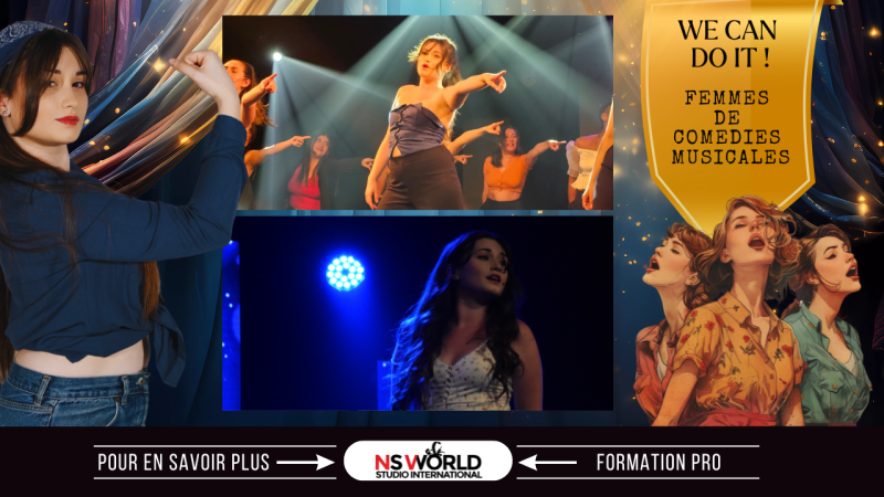 Formation Professionnelle en Comédie Musicale à Paris : Découvrez 'WE CAN DO IT!'