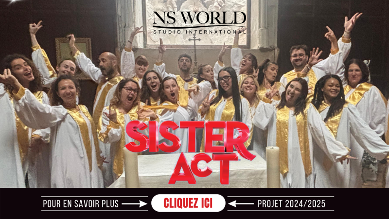 SISTER ACT EN CONCERT : LES ÉLÈVES DES COURS DE COMÉDIE MUSICALE D’AIX CHANTENT DANS UNE ÉGLISE