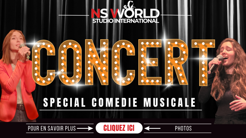 CONCERT DE CHANT - COURS DE COMEDIE MUSICALE LOISIRS ADULTES AIX - EN - PROVENCE 