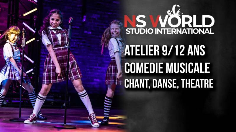 cours de théatre 9 ans cours de danse 12 ans cours de chant 10ans