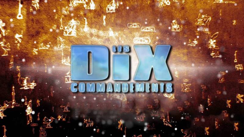 LES DIX COMMANDEMENTS, theatre musical interprété par nos artistes de la formation scène intensive paris 75013