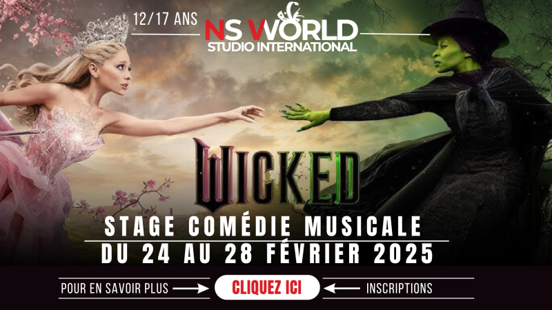 stage de comédie musicale pour ados paris wicked musicals