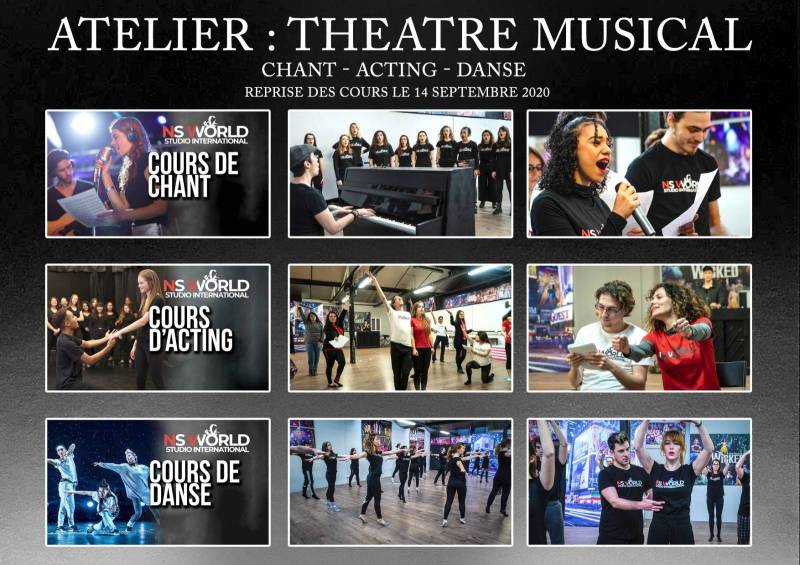 MASTERCLASS EN COMEDIE MUSICALE POUR ADULTES SUR PARIS 13