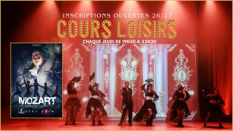 2026/ 2027 COURS DE COMÉDIE MUSICALE POUR ADULTES – FORMATION LOISIR & SCÈNE