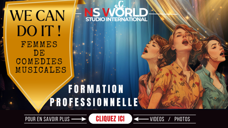 Formation Professionnelle en Comédie Musicale à Paris : Découvrez 'WE CAN DO IT!'