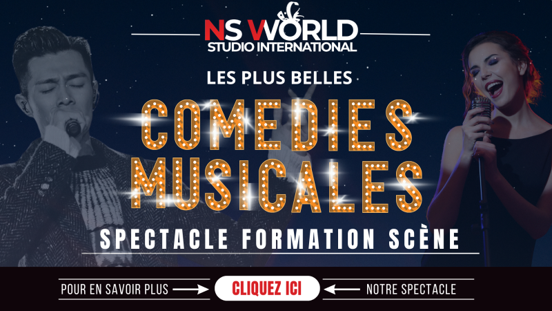 LES PLUS BELLES COMÉDIES MUSICALES - SPECTACLE FORMATION SCÈNE - ARTISTES CHANT DANSE THÉÂTRE SUR PARIS