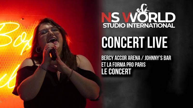 CONCERT ROCK LIVE AU JOHNNY'S BAR, by la formation professionnelle en comédie musicale Paris centre, le kremlin bicêtre, Ivry sur scène