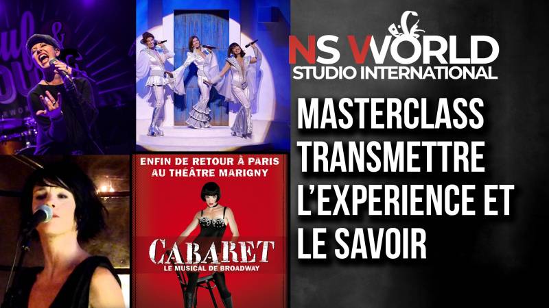 masterclass artiste stage paris comedie musicale