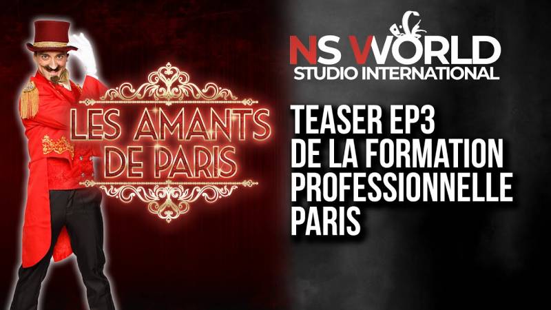 Les amants de Paris, épisode 3, nos étudiants sont sur scène dans de véritables conditions scène en Ile de France