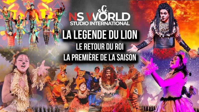 Formation scène - comédie musicale - La légende du lion - tournée Sud Cadarache Avignon Marseille aix 