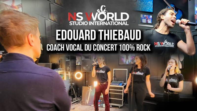 Chant technique vocale et interprétation avec Edouard Thiebaud, formation professionnelle en comédie musicale Paris 13